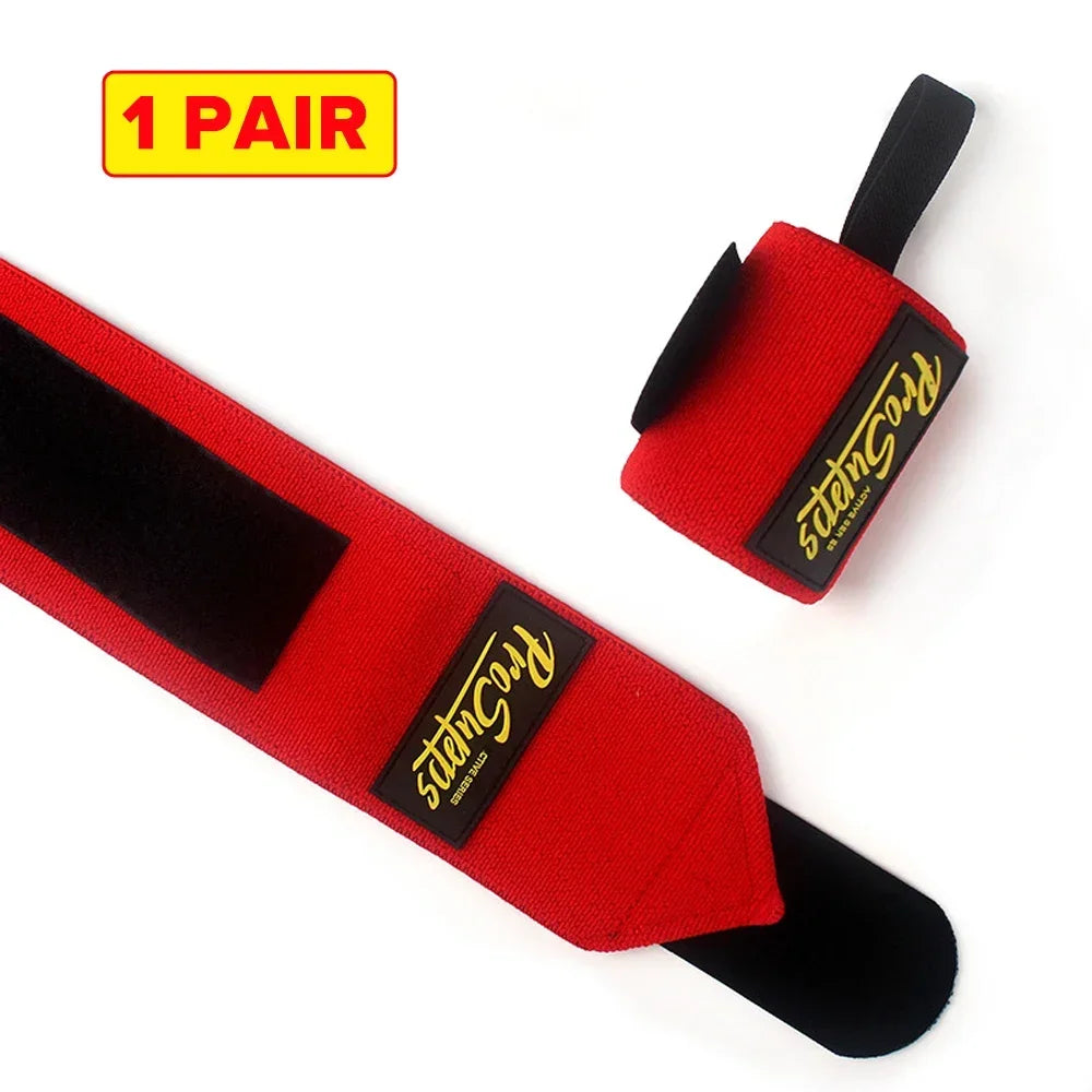 1 Pair Wrist Guard Wraps Sports Wristbands Wrist Brace Support For Gym Workouts Weight Lifting Fitness Gear Training