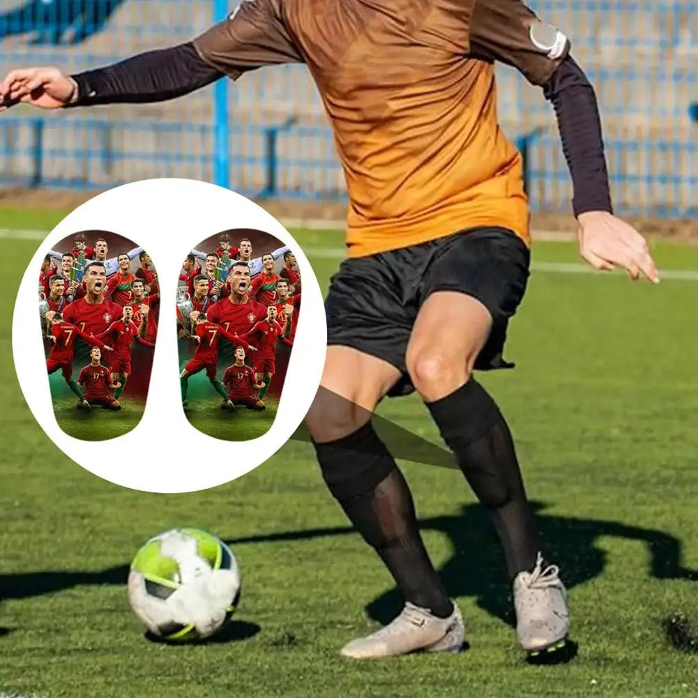 1 Pairs Mini Shin Guards Mini Football Shin Pads Football Protective Protective Equipment Shin Guards Football Fans