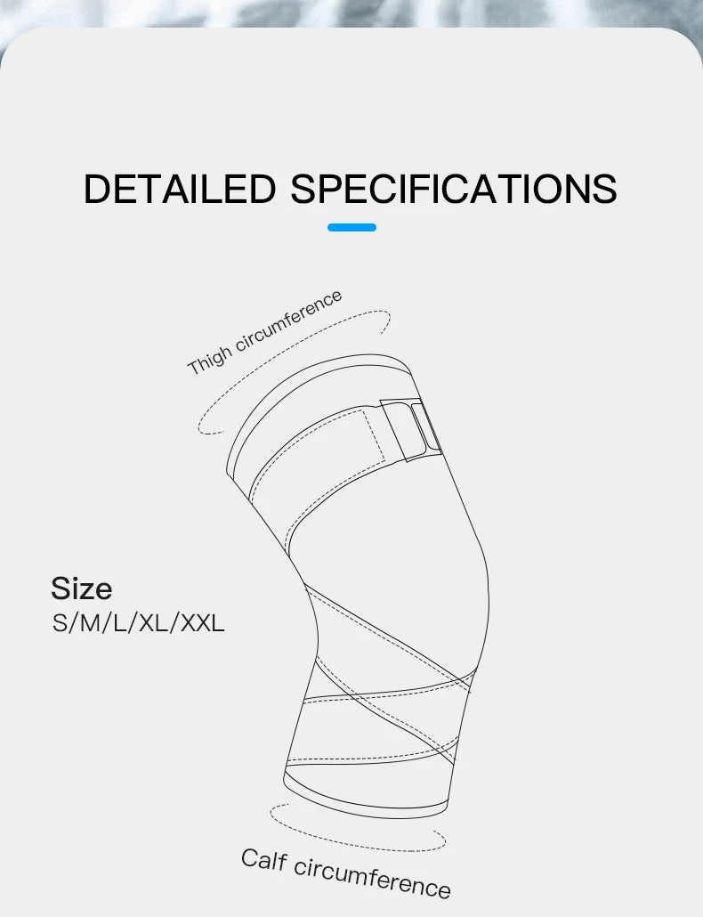 1 Piece SPorts Compression Kneepad Pressurized Elastic Knee Pads Support Fitness Gear for Running Basketball Protector