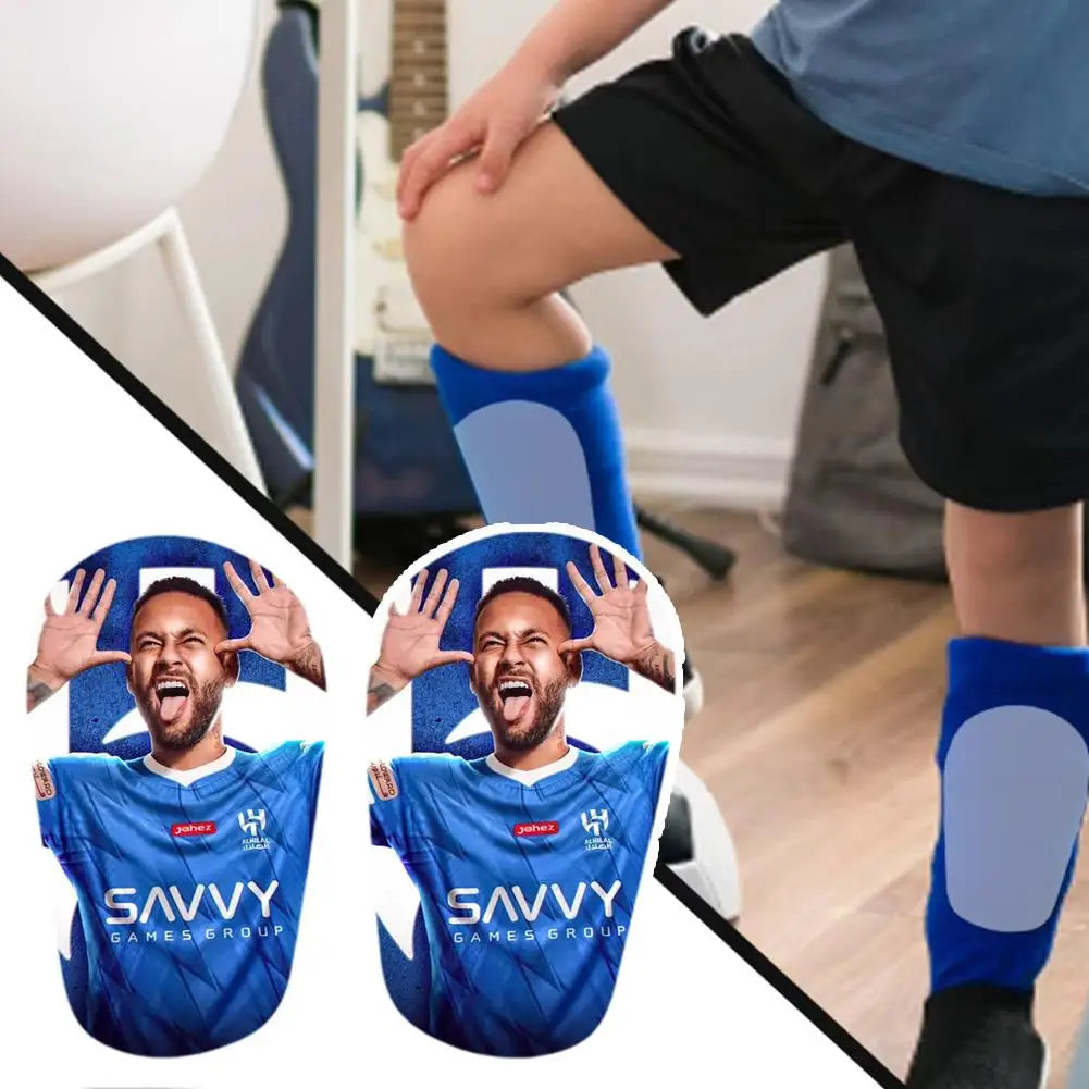 1 Pairs Mini Shin Guards Mini Football Shin Pads Football Protective Protective Equipment Shin Guards Football Fans