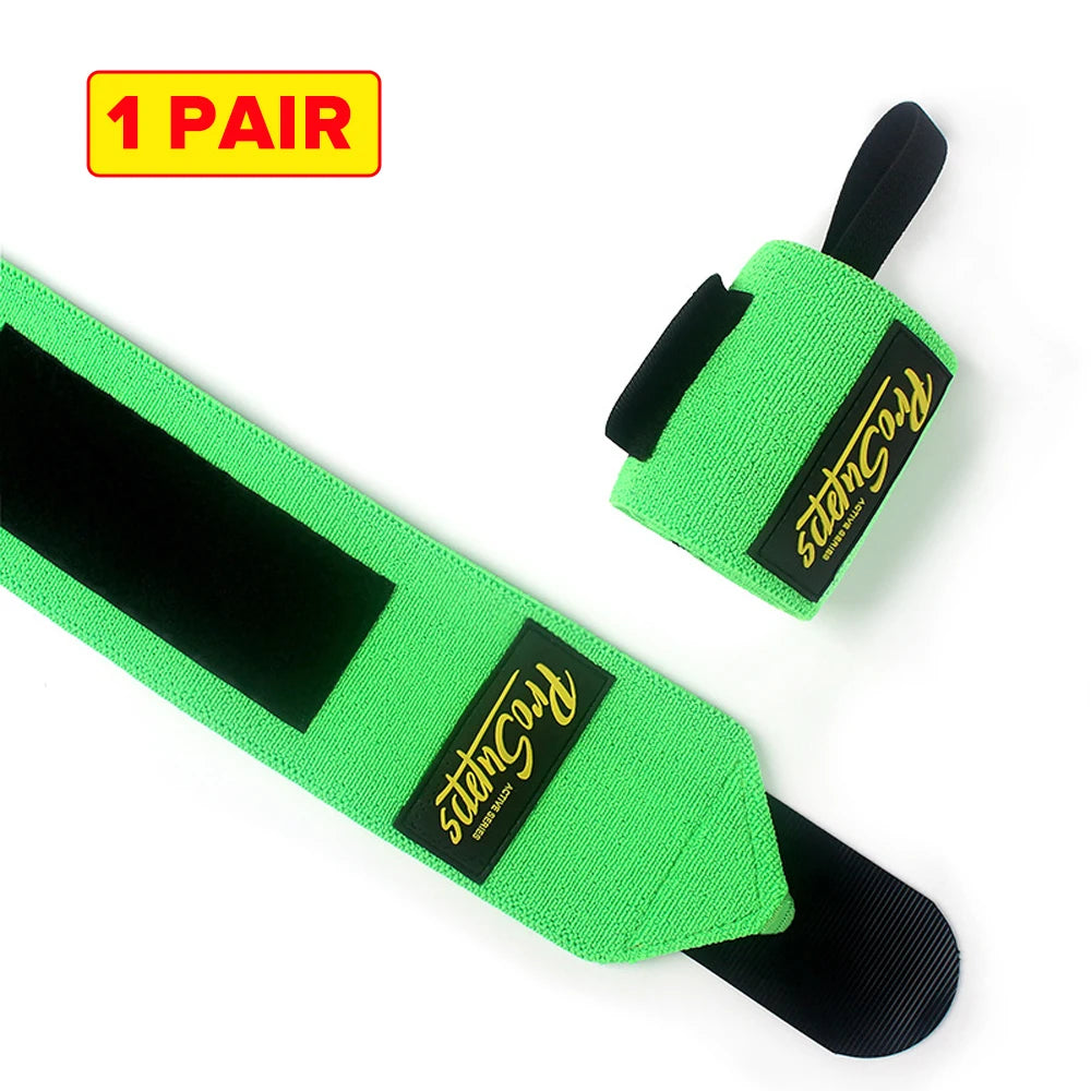 1 Pair Wrist Guard Wraps Sports Wristbands Wrist Brace Support For Gym Workouts Weight Lifting Fitness Gear Training