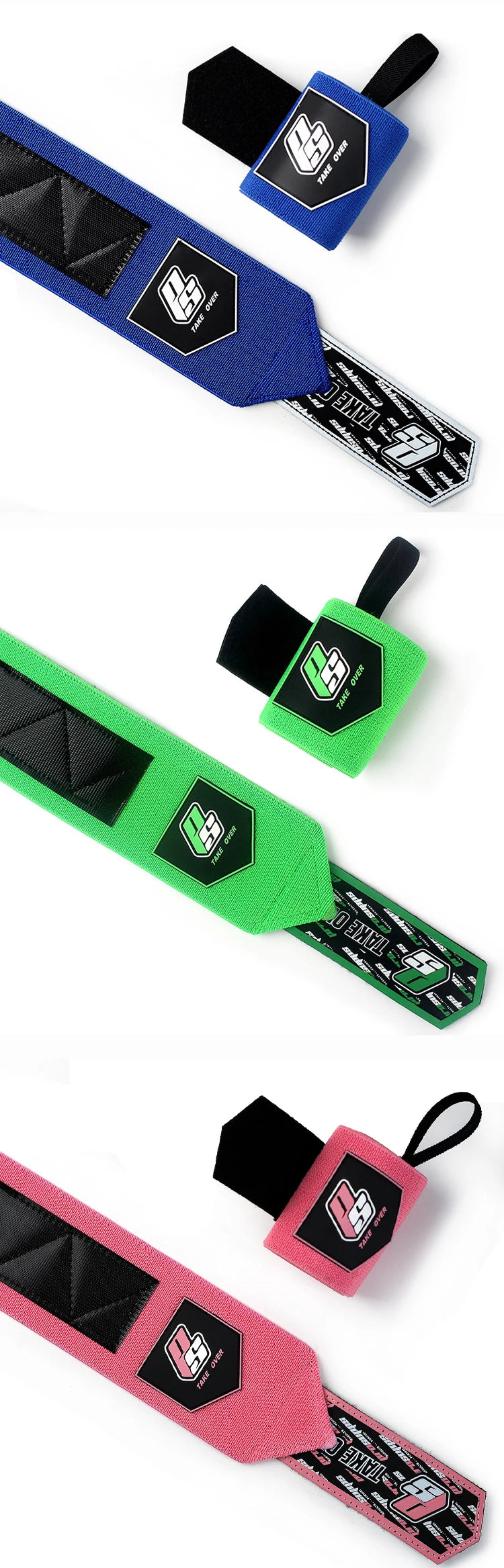 1 Pair Wrist Guard Wraps Sports Wristbands Wrist Brace Support For Gym Workouts Weight Lifting Fitness Gear Training