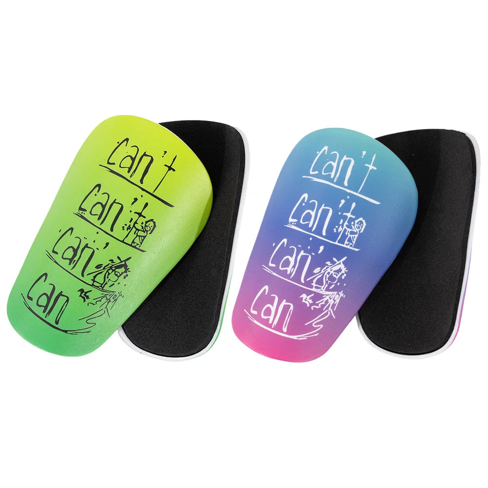 1 Pair EVA Football Shin Guards Soccer Mini Football Shields Football Protector Soccer Shin Guards Kids Youth Football Equipment