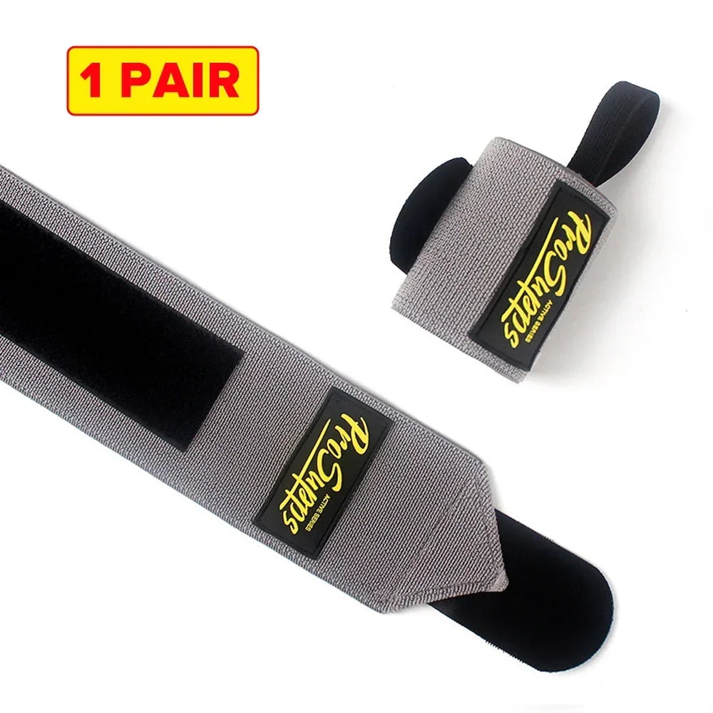 1 Pair Wrist Guard Wraps Sports Wristbands Wrist Brace Support For Gym Workouts Weight Lifting Fitness Gear Training