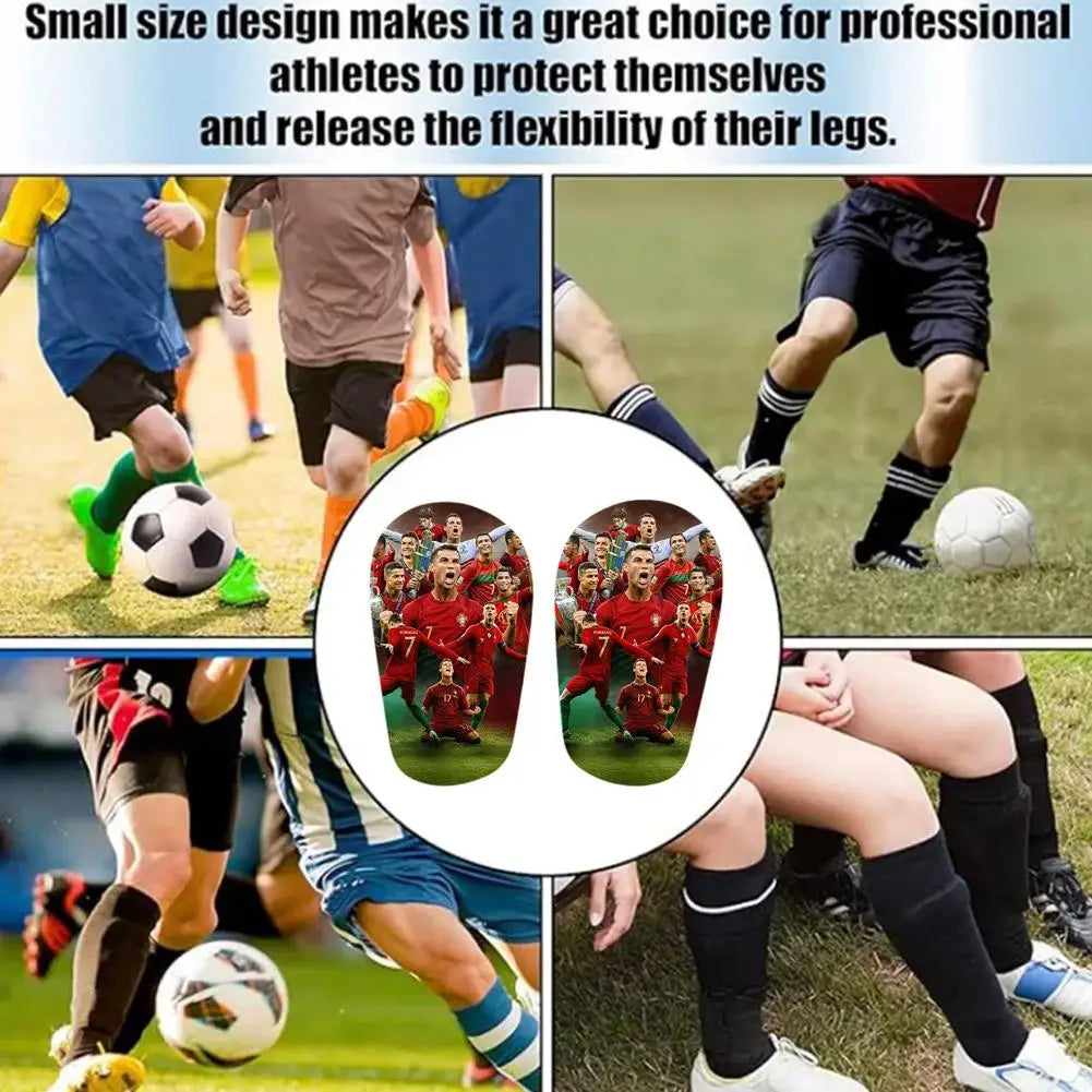 1 Pairs Mini Shin Guards Mini Football Shin Pads Football Protective Protective Equipment Shin Guards Football Fans
