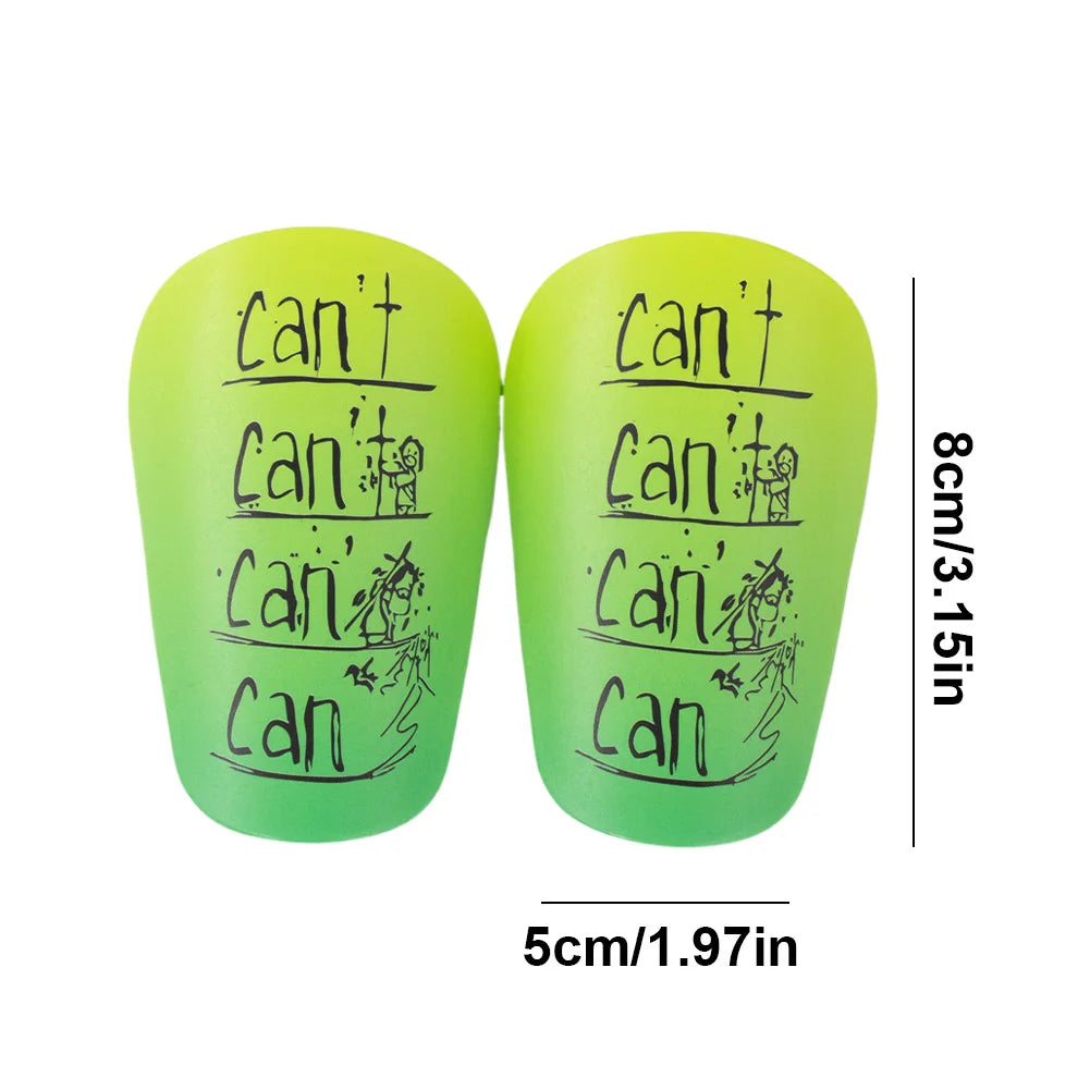1 Pair EVA Football Shin Guards Soccer Mini Football Shields Football Protector Soccer Shin Guards Kids Youth Football Equipment