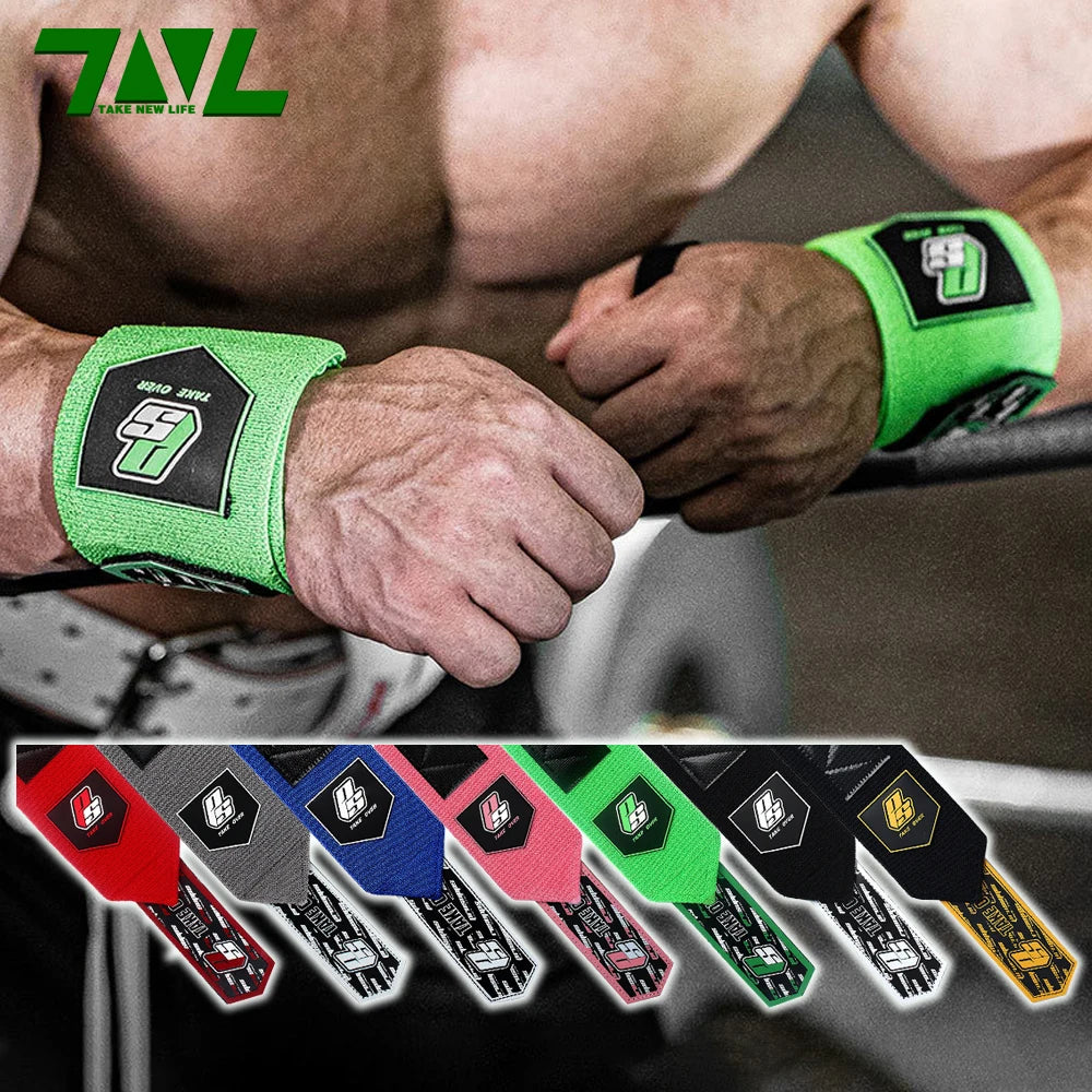 1 Pair Wrist Guard Wraps Sports Wristbands Wrist Brace Support For Gym Workouts Weight Lifting Fitness Gear Training