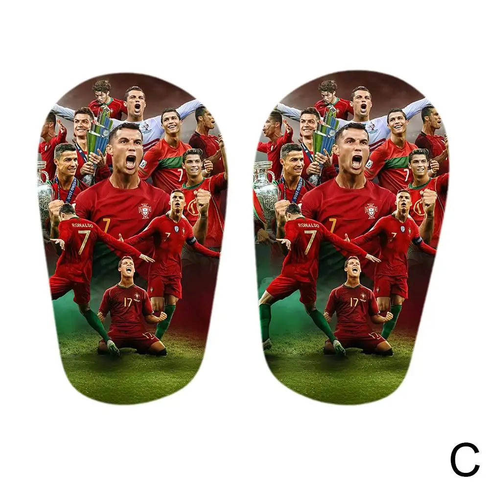 1 Pairs Mini Shin Guards Mini Football Shin Pads Football Protective Protective Equipment Shin Guards Football Fans