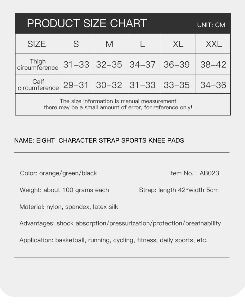 1 Piece SPorts Compression Kneepad Pressurized Elastic Knee Pads Support Fitness Gear for Running Basketball Protector