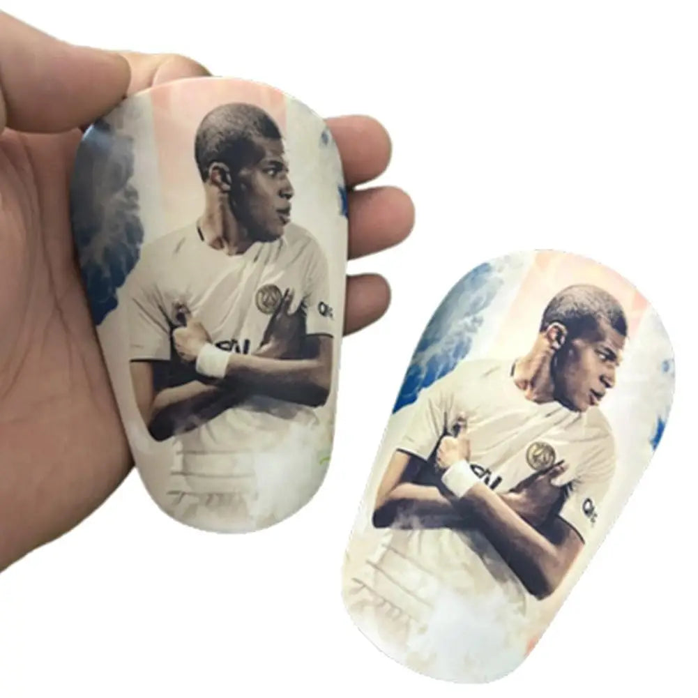 1 Pairs Mini Shin Guards Mini Football Shin Pads Football Protective Protective Equipment Shin Guards Football Fans