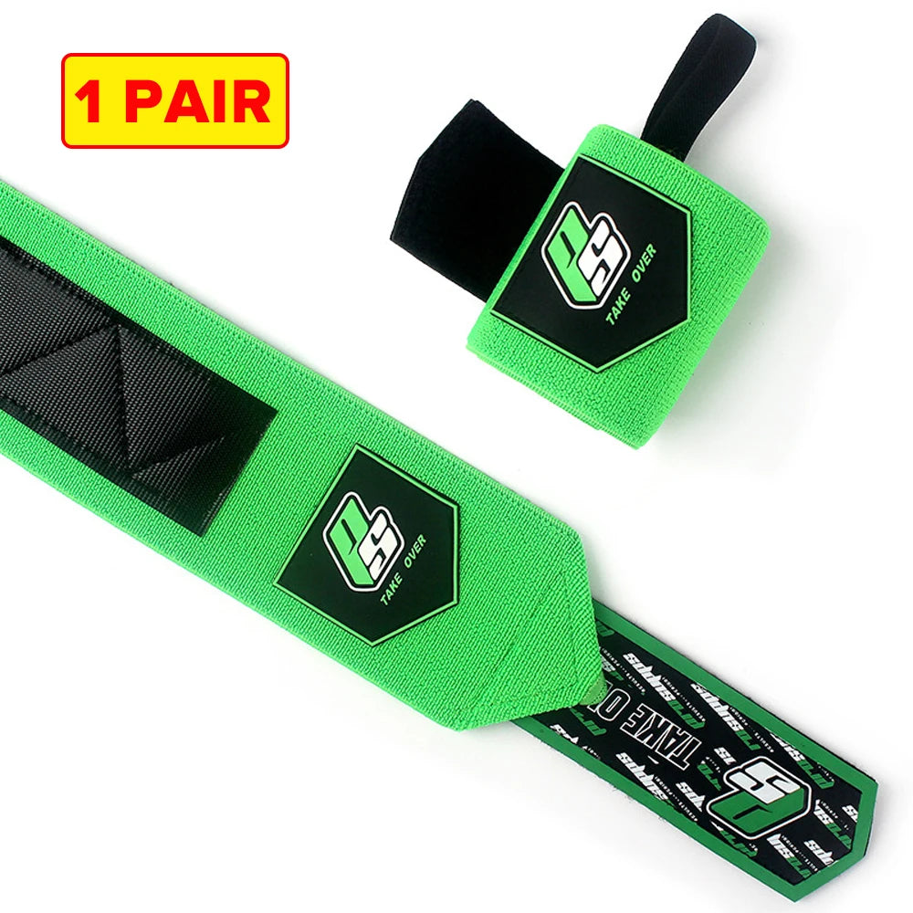 1 Pair Wrist Guard Wraps Sports Wristbands Wrist Brace Support For Gym Workouts Weight Lifting Fitness Gear Training