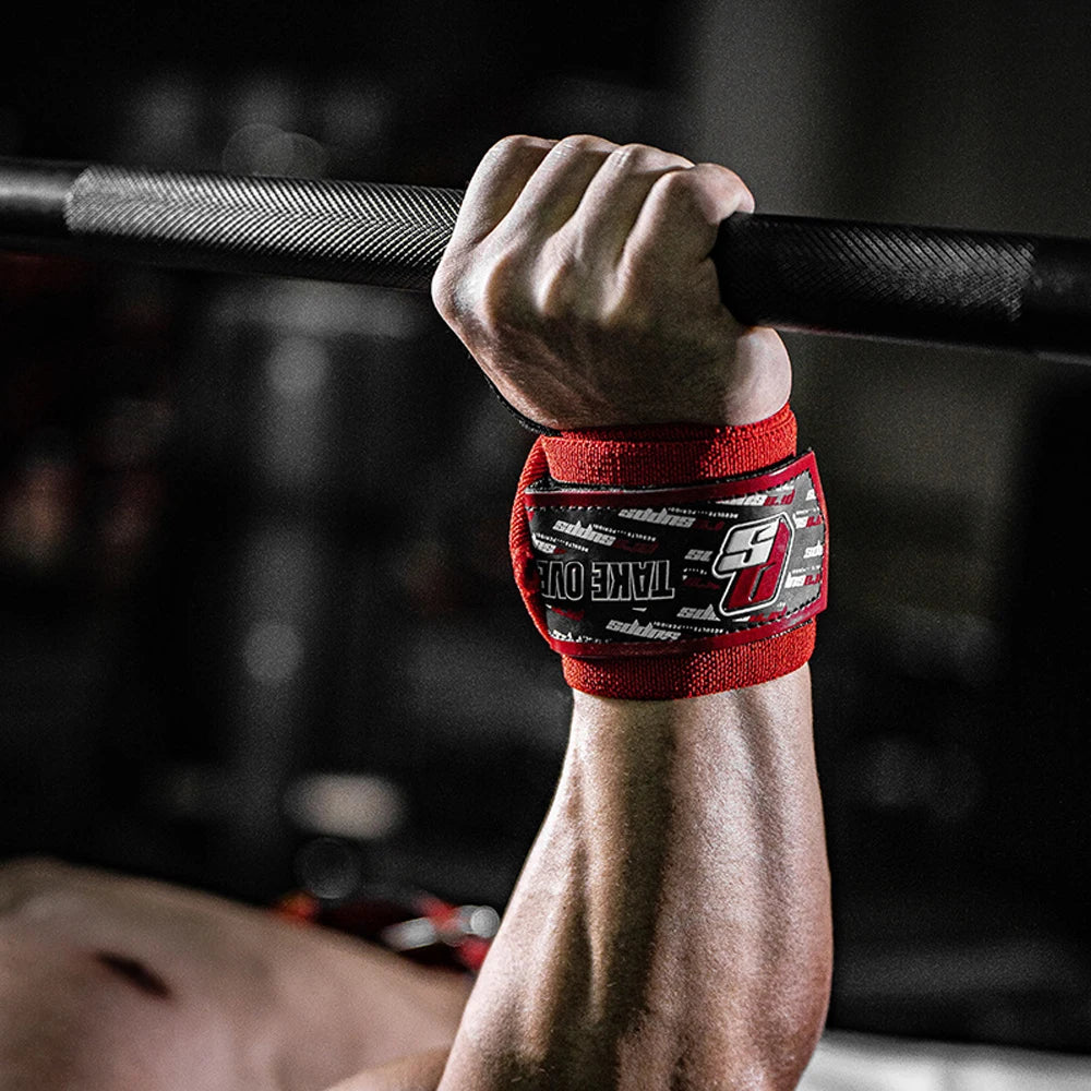 1 Pair Wrist Guard Wraps Sports Wristbands Wrist Brace Support For Gym Workouts Weight Lifting Fitness Gear Training