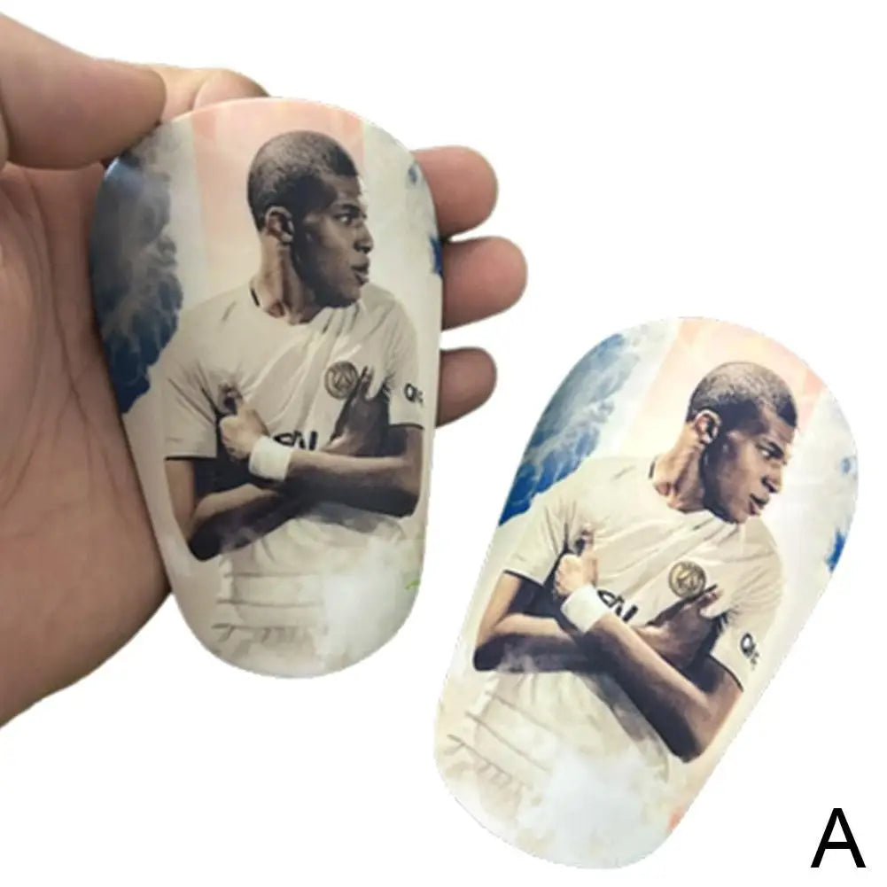 1 Pairs Mini Shin Guards Mini Football Shin Pads Football Protective Protective Equipment Shin Guards Football Fans